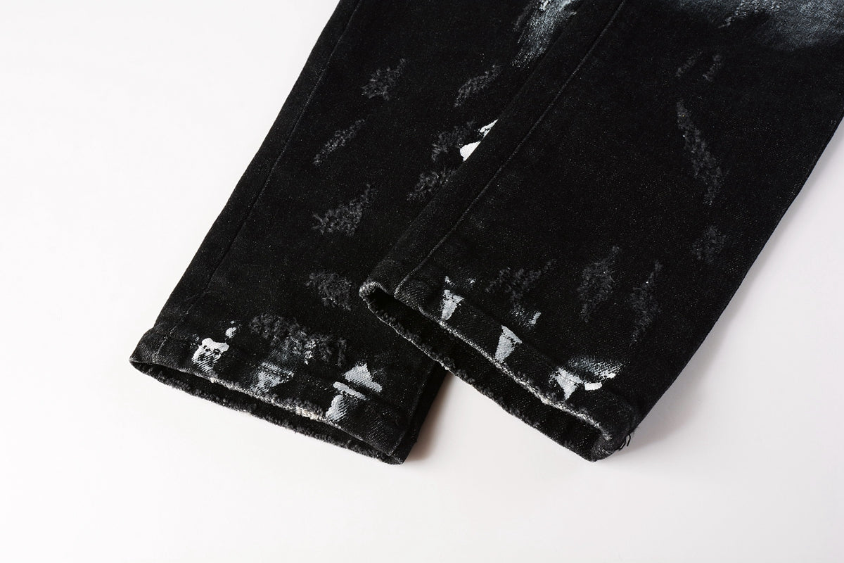 Men's Purple Jeans 9020