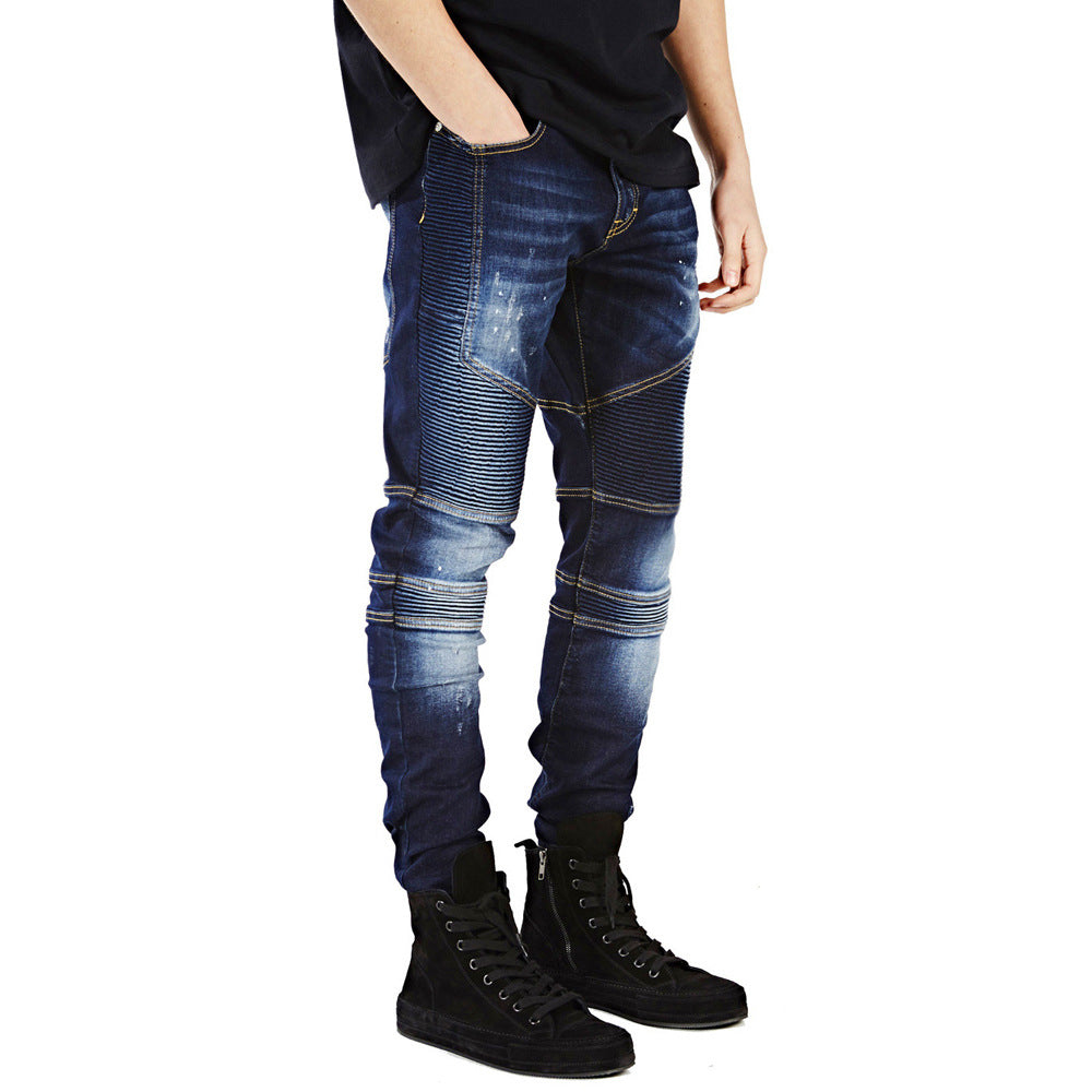 American street fashion jeans