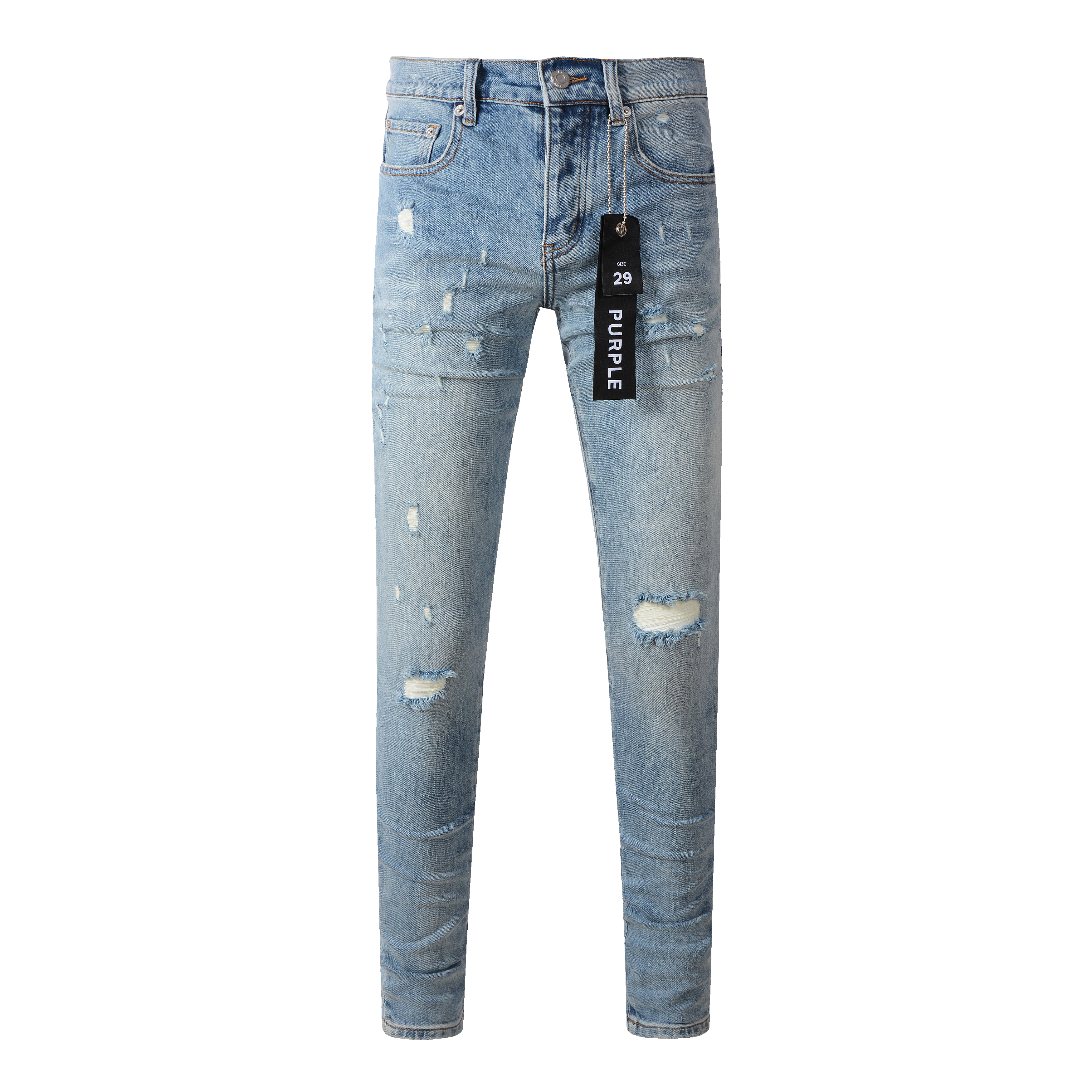 Men's Purple Jeans 9075