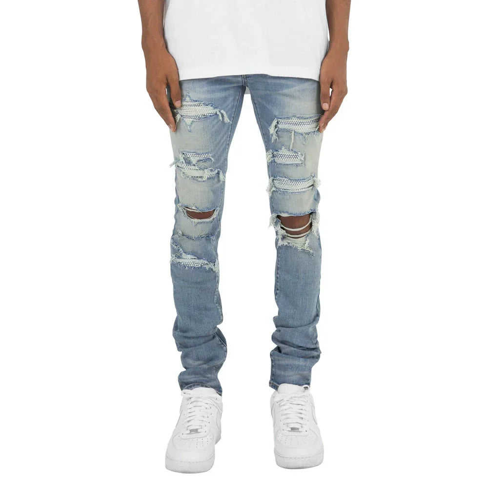 American street fashion jeans
